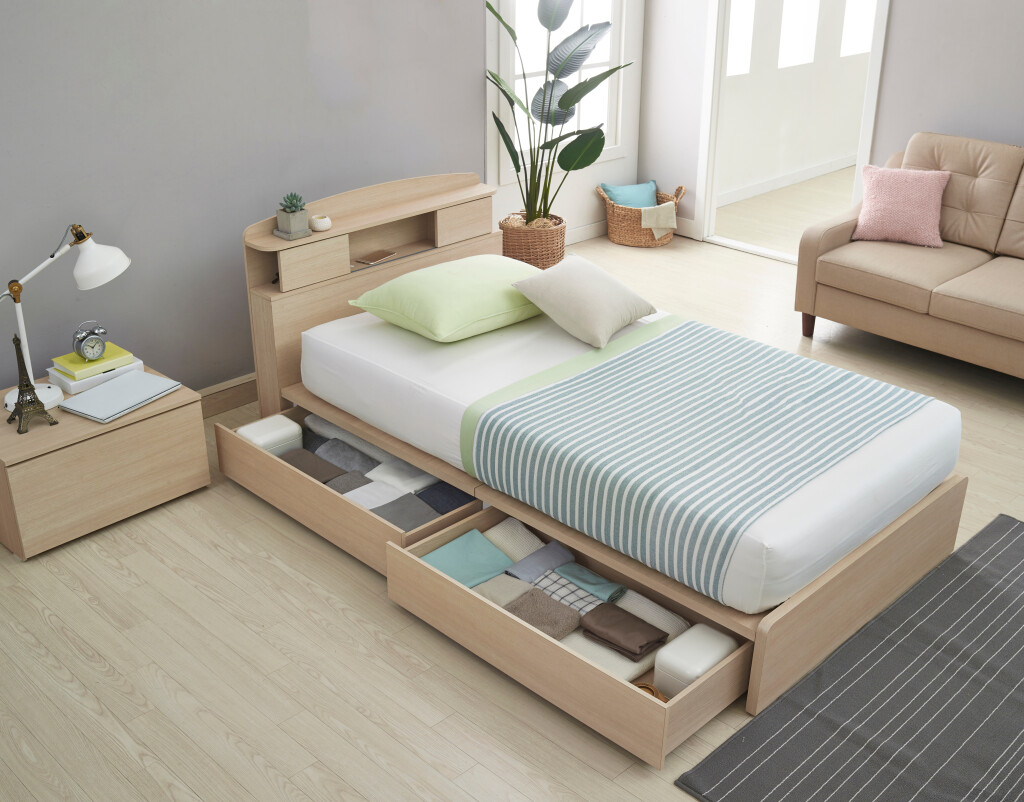 Single Bed with Storage